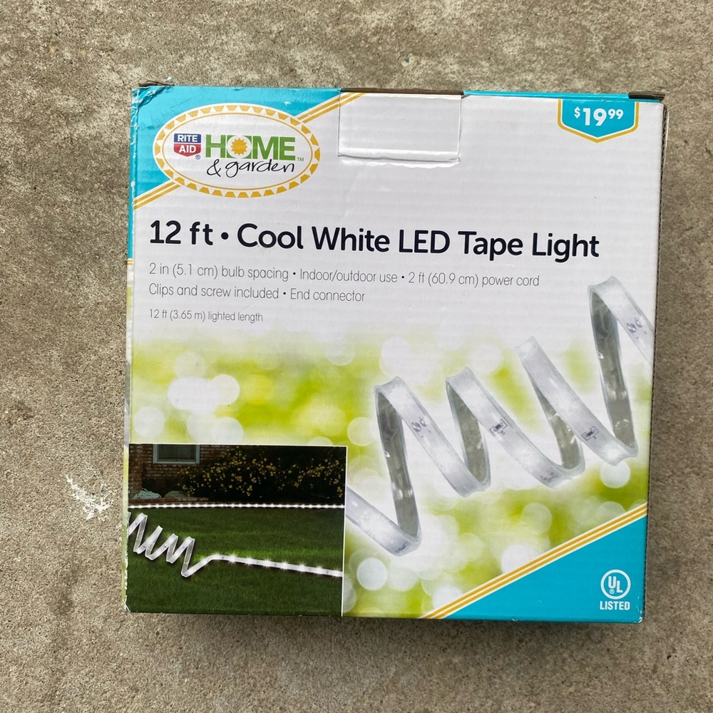 Cool White LED Tape Light - Picture 2 of 2